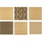30 x 120 Inches Gift Wrapping Paper Roll - 6-Pack Decorative Kraft Wrapping Papers, All Occasion Gift Wraps for Birthdays, Valentines, Christmas, Baby Shower, 6 Assorted Designs, 2.5 x 10 Feet